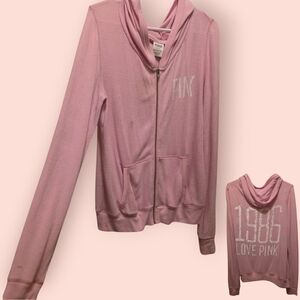 💞VS Pink Zip-Up Hoodie